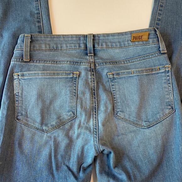 Paige Verdugo Crop Cotton/Rayon/Poly/Spandex Blend Jeans Size 25 - Picture 3 of 6
